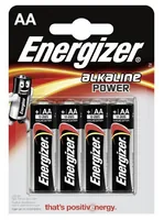 Energizer Batterie Alkaline Power -AA LR6 Mignon 4St.