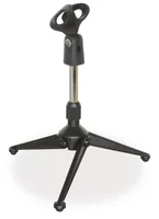 Vonyx Tischstativ TS02 - Gewicht: 0.45 kg - Material: Kunststoff - Detailfarbe: Schwarz - Höhenverstellbar: Ja - Stativ-Bauart: Tischstativ