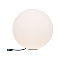 Paulmann Gartenlicht Plug & Shine GLOBE 40 cm - Betriebsart: Netzbetrieb - Dimmbar: nicht dimmbar - Lichtsensor (Dämmerung): Nein - Leuchten Kategorie: Gartenleuchte - Lichtfarbe: Warmweiss - Leuchtenfarbe: Weiss