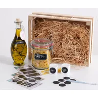 HERMA Tafeletiketten Kreise schwarz 12St.
