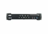 ATEN CS1924M-AT-G commutateur écran, clavier et souris Noir