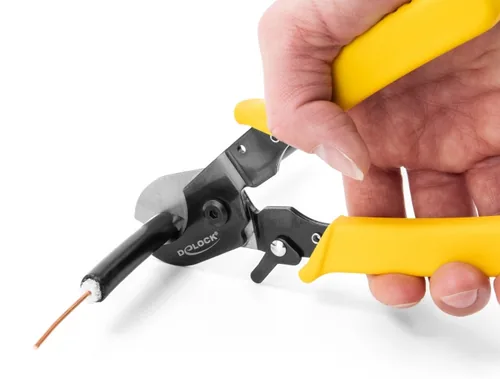 DELOCK Rundkabelschere für Kabel bis 10,5 mm Durchmesser
