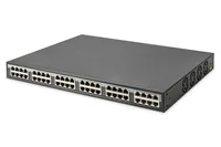 Digitus DN-95117 Netzwerk-Switch Gigabit Ethernet (10/100/1000) Power over Ethernet (PoE) 1U Grau