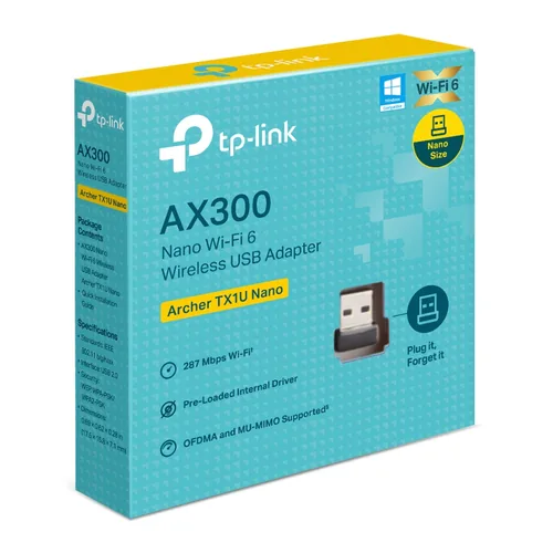 TP-Link AX300 WLAN 287 Mbit/s