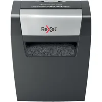 Rexel Aktenvernichter Momentum X308 P-3, 8 Seiten - Vernichtbare Aktentypen: Papier - Büroklammern - Schnittart: Partikelschnitt - Sicherheitsstufe: 3 - Schnittausgabe: 5 x 42 mm - Blattkapazität: 8 Seiten - Zufuhrautomatik: Nein