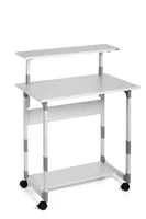 DURABLE SYSTEM Computer Trolley 80 VH grau5 silber
