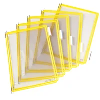 Tarifold Dokumentenhalter Sichttaschen T-Display Gelb 10 Stück - Typ: Dokumentenhalter - Medienformat: A4 - Detailfarbe: Gelb
