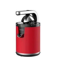 Cecotec Xqueeze RetroJuice 600 Slow juicer 600 W Black, Red, Stainless steel