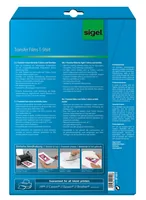 SIGEL Inkjet-Transfer T-Shirt A4 IP651 helle Textilien 10 Blatt