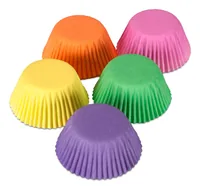 Städter Muffin Backform Mini 100 Stück, ø 3/4 cm, Bunt - Materialtyp: Papier - Material: Papier - Nachhaltigkeit: Nicht angegeben - Backform Typ: Muffin-Backform - Motiv: Kein - Detailfarbe: Mehrfarbig