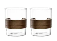 Leonardo Cappuccino Becher Novo Legno 320 ml, 2 Stück, Transparent - Material: Borosilikatglas - Tassen Typ: Cappuccino Becher - Ausstattung: Keine weitere Ausstattung - Detailfarbe: Transparent - Verpackungseinheit: 1 Stück - Volumen: 320 ml
