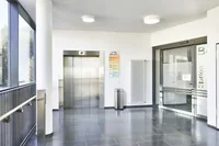 DURABLE Sensor Abfalleimer NO TOUCH 35l metallic silber