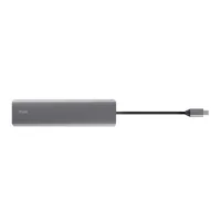 Trust 25661 hub & concentrateur USB Type-C Aluminium