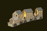 STT Adventskalender-Zahlen XMAS Train - Motive: Zug - Befüllt: Nein - Kalendertyp: Zahlen - Alkoholhaltig: Nein