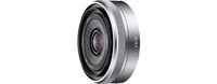 Sony Festbrennweite E 16mm F/2.8 – Sony E-Mount - Objektivtyp: Weitwinkel - Filterdurchmesser: 49 mm - Brennweite Max.: 16 mm - Bildsensorstandard: APS-C - Blendenöffnung Min.: F/22 - Blendenöffnung Max.: F/2.8