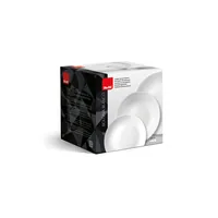 Ibili Teller-Set Bolonia 19.1+20.4+27 cm 18 Stück, Weiss - Material: Keramik - Teller Typ: Speise-Service - Detailfarbe: Weiss - Verpackungseinheit: 1 Stück - Form: Rund