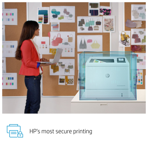 HP Color LaserJet Enterprise M554dn Printer series 1200 x 1200 DPI A4