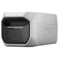 EcoFlow Zusatzbatterie DELTA 3 Max Plus 2048 Wh, Silber - Batteriekapazität: 40 Ah - Spannung: 51.2 V