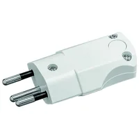 STEFFEN Montagestecker T12 IP20 Weiss - Detailfarbe: Weiss - Stromanschluss Seite A: T12 - Schalter: Nein - Stromanschluss Seite B: Schraubklemme - Typ: Winkelstecker