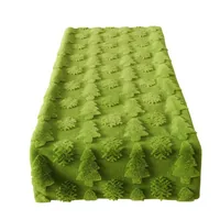 Boltze Tischläufer Naina Textil, 140 x 40 cm, Grün - Materialtyp: Textil - Material: Polyester (PES) - Verpackungseinheit: 1 Stück - Detailfarbe: Grün - Produkttyp: Tischläufer