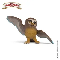 Schleich Spielzeugfigur Eule - Themenbereich: Die Schule der magischen Tiere - Altersempfehlung ab: 3 Jahren