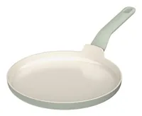 BergHOFF Omelettenpfanne Leo Balance 25 cm - Material: Aluminium - Pfannentyp: Bratpfanne - Kompatible Kochfelder: Gas - Halogen - Induktion - Elektro - Antihaftbeschichtung: Ja - Detailfarbe: Grün - Set: Nein