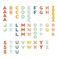 Hape Magnetic Letters 70 Stk. - Montage: Keine - Material: Magnet - Holz - Themenwelt: Keine - Altersempfehlung ab: 3 Jahren