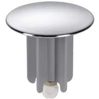Mateu Waschbeckenstöpsel 63.7 mm Universal Waschtisch-Stopfen - Durchmesser: 63.7 mm - 35.5 mm - Material: Metall - Kunststoff - Farbe: Chrom