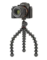 Joby Stativ GorillaPod 1K mit Kugelkopf - Höhenverstellbar: Nein - Detailfarbe: Schwarz - Material: Acrylnitril-Butadien-Styrol (ABS) - Stahl - Aluminium - Polypropylen (PP) - Stativ-Bauart: Dreibeinstativ - Stativgewinde: 1/4'' - Stativ-Ausstattung: 3-Ac