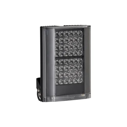 RayTec Infrarot Strahler VAR2-I16-1 - Lichtart: IR Semidiskret - Max. Leuchtweite IR: 500 m - Max. Leuchtweite Weisslicht: 0 m - Abstrahlwinkel horizontal: 80x30 ° (optional) ° - 35x10 ° (Standard vormontiert) ° - 10x10 ° - 60x25 ° - 120x50 ° (optional) °