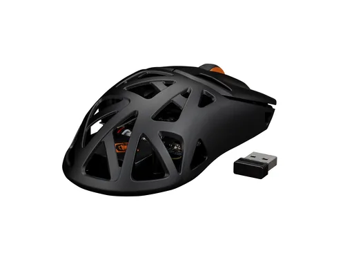 Deltaco Gaming DM370 Maus Beidhändig RF Wireless + Bluetooth + USB Type-A Optisch 12000 DPI