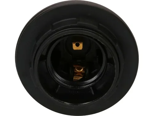 Max Hauri Lampenfassung E27 Randmantel M10 x 1, Zubehör Ring - Zubehörtyp: Lampenfassung