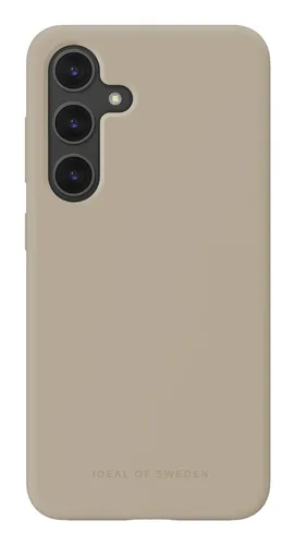Ideal of Sweden Back Cover Silicone Galaxy S24 Beige - Grundfarbe: Beige - Fallsicher: Ja - Kompatible Hersteller: Samsung - Detailfarbe: Beige - Mobiltelefon Kompatibilität: Galaxy S24 - Material: Polycarbonat (PC) - Polyester - Silikon
