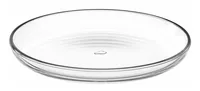 Leonardo Teller Cucina 18 cm, 1 Stück,Transparent - Material: Kalk-Natron-Glas - Teller Typ: Frühstücks- & Dessertteller - Detailfarbe: Transparent - Verpackungseinheit: 1 Stück - Form: Rund