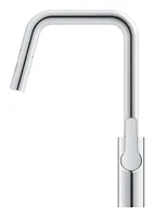 GROHE Küchenarmatur Start 3/8, Messing, herausziehbar - Montage: Einlochmontage - Produktfamilie: Start - Ausziehbare Brause: Ja - Ausführung: Einhebelmischer - Infrarot-Elektronik - Küchenbrause - Anschlussmass: 3/8 - Anschlussart: Hochdruckarmatur (2 An