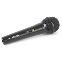 Fenton Mikrofon DM100 - Typ: Einzelmikrofon - Bauweise: Hand-/Stativmikrofon - Anwendungsbereich: Gesang & Sprache - Wandlerprinzip: Dynamisch - Richtcharakteristik: Niere - Umschaltbare Richtcharakteristik: Nein