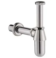 Mateu Lavabosiphon 1 1/4,  schwere Ausführung - Material: Messing - Einsatzort: Lavabo - Abgang: 40 mm - Anschluss: 1 1/4