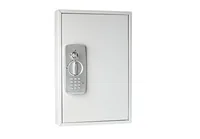 WEDO Schlüsselschrank mit Zahlencode, 32 Schlüssel - Produkttyp: Schlüsselschrank - Widerstandsfähigkeit: Schmutz - Wassergeschützt - Detailfarbe: Grau