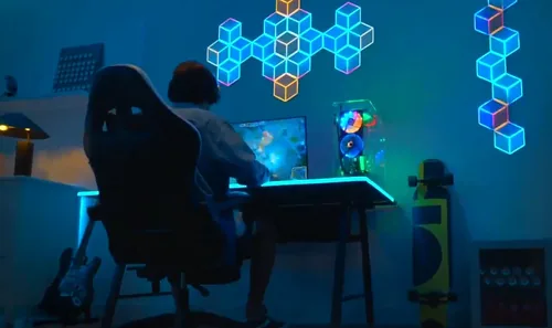 Govee H606A Glide Hexagon Light Panels Ultra 7-pack | LED Lighting | RGBIC, 2.4GHz Wi-Fi, Bluetooth