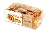 Kambly Guetzli Palmiers 250 g - Produkttyp: Butter - Nährwertangabe pro: 100 g - Energiegehalt (in kj): 2066 KJ - Energiegehalt (in kcal): 493 Kcal - Fett: 22 g - Gesättigte Fettsäuren: 11 g