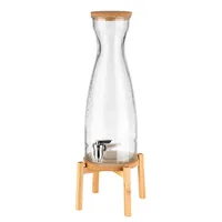 APS Getränkespender Fresh Wood 4.5 Liter, Transparent - Anwendungszweck: Getränk - Materialtyp: Holz - Set: Ja
