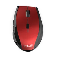 INCA Maus IWM-500GLK 1600 DPI,Wireless,Nano-USB,Laser,Rot retail