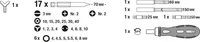 kwb Bit-Set Power Box 92-teilig - Set: Ja - Bit-Typ: Philips - Pozidriv - Torx - Innensechskant - Schlitz - Tri-Wing - Grösse: Diverse