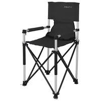 Eurotrail Campingstuhl Petit JR Schwarz - Tiefe: 43 cm - Zielgruppe: Kinder - Breite: 43 cm - Breite (Packmass): 10 cm - Tiefe (Packmass): 89 cm - Höhe (Packmass): 10 cm