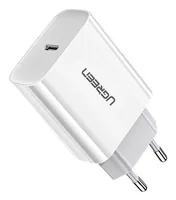 Ugreen USB Power Delivery 3.0 Quick Charge 4.0+ 20W 3A mains charger (white)