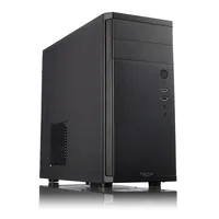 Fractal Design PC-Gehäuse Core 1100 - Unterstützte Mainboards: Micro-ATX - Mini-ITX - Detailfarbe: Schwarz - Anzahl Lüfterplätze: 3 - Sichtfenster: Nein - Netzteil vorinstalliert: Nein - Gehäuse Bauart: Mini-Tower