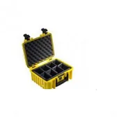 B&W Outdoor Case Type 3000 gelb    mit Schaumstoff Inlay