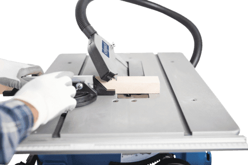 Scheppach Tischkreissäge HS100S - Ausstattung: Ohne Zubehör - Für Material: Holz - Set: Nein - Produktkategorie: Tischkreissäge - Werkzeugaufnahme: Spindelarretierung - Akkusystem: Netzbetrieb (kein Akku)