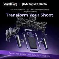 Smallrig Transformers Megatron Dual Handheld Kit für 17 Pro Max - Zubehörtyp Kamera: Kamerazubehör