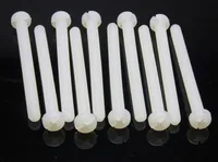 EP Flachkopfschrauben M3x10 mm Nylon - Schraubenkopf: Flachkopf - Schraubenkopfantrieb: Schlitz - Gewindetyp: M3 - Produkttyp: Schrauben